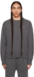 LISA YANG Gray 'The Clarence' Sweater