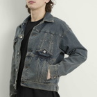 MM6 Maison Margiela Men's Denim Jacket in Light Grey