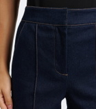 Veronica Beard Kimra cropped flared jeans