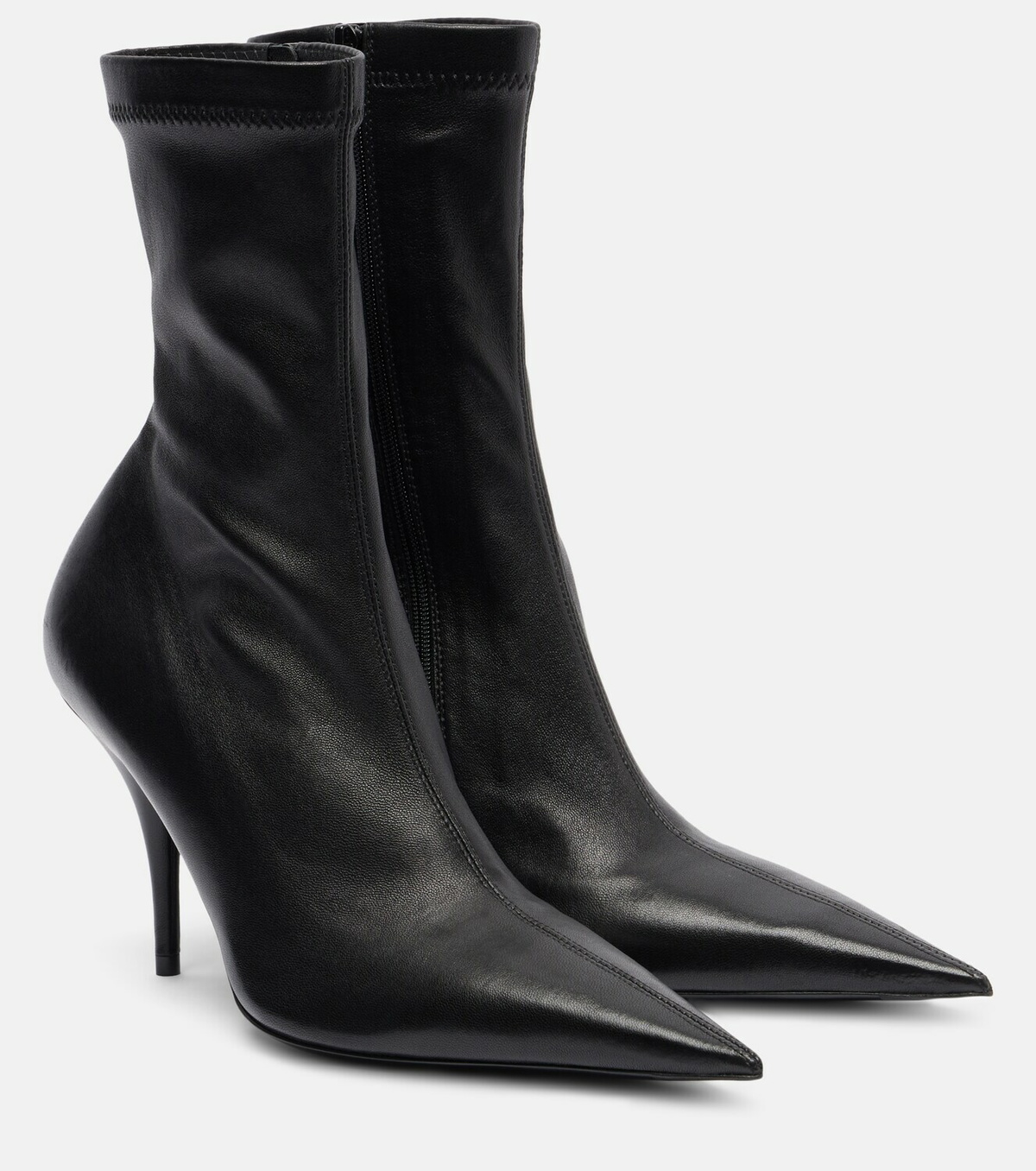 Balenciaga Avenue 90 leather ankle boots