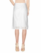 Paul Smith Womens Midi skirt in White