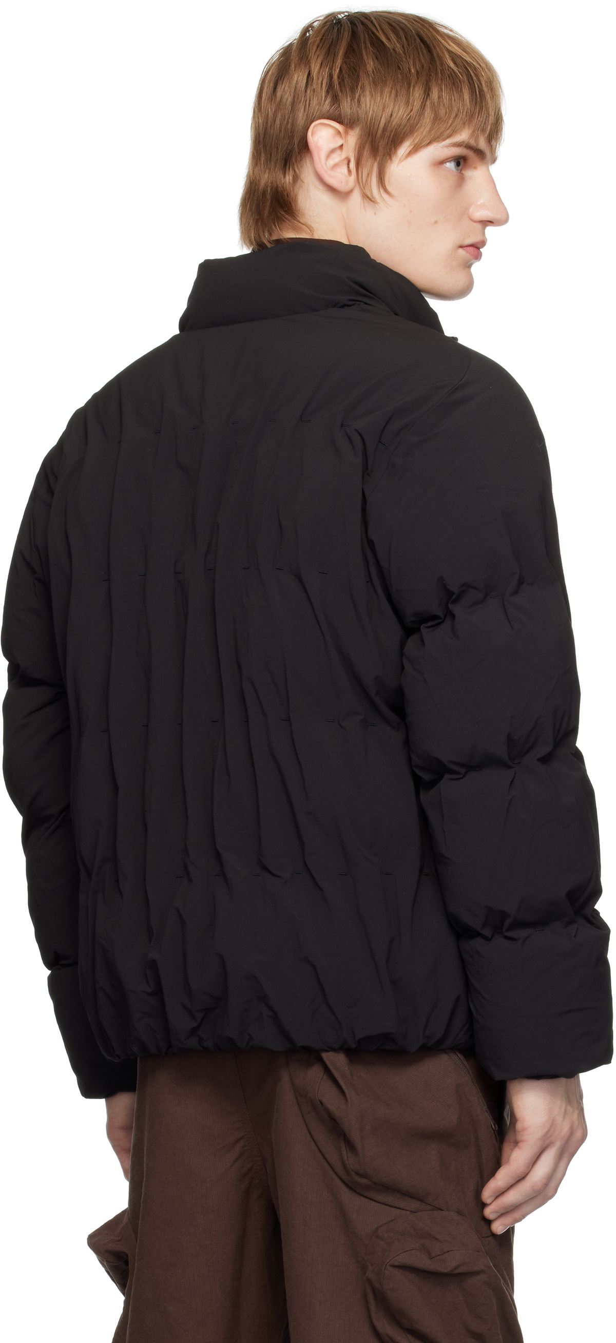POST ARCHIVE FACTION 5.1 ダウンジャケット BLACK POST ARCHIVE FACTION (PAF) Black 5.1 Right Down Jacket Post