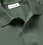 Lacoste - Cotton-Piqué Polo Shirt - Green