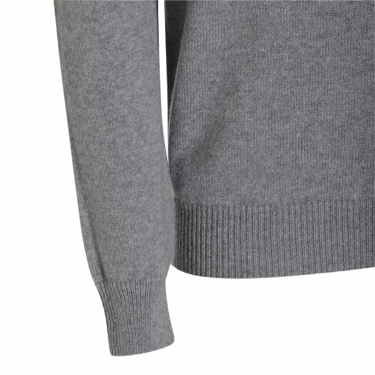 Malo Grey Wool Knitwear