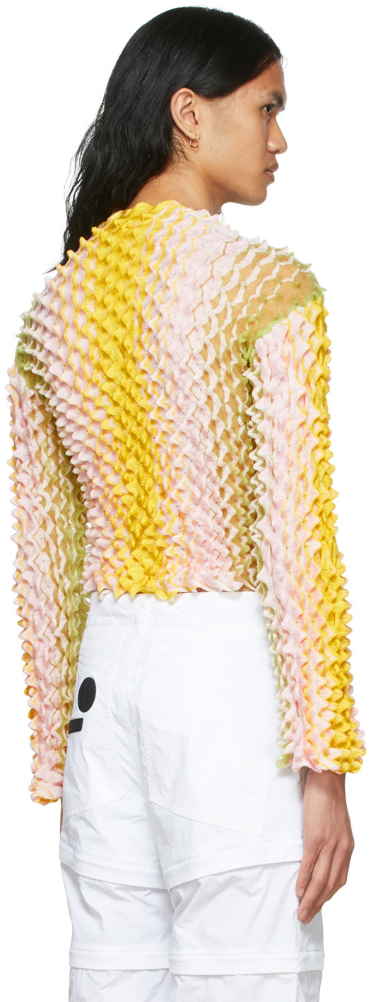 Chet Lo SSENSE Exclusive Multicolor Viscose Turtleneck
