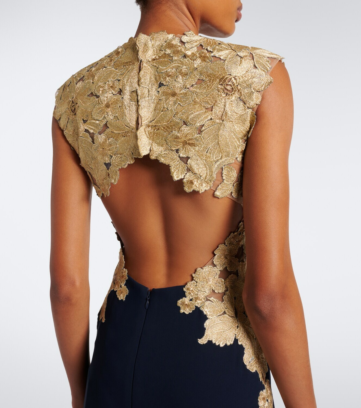 Costarellos Embroidered gown