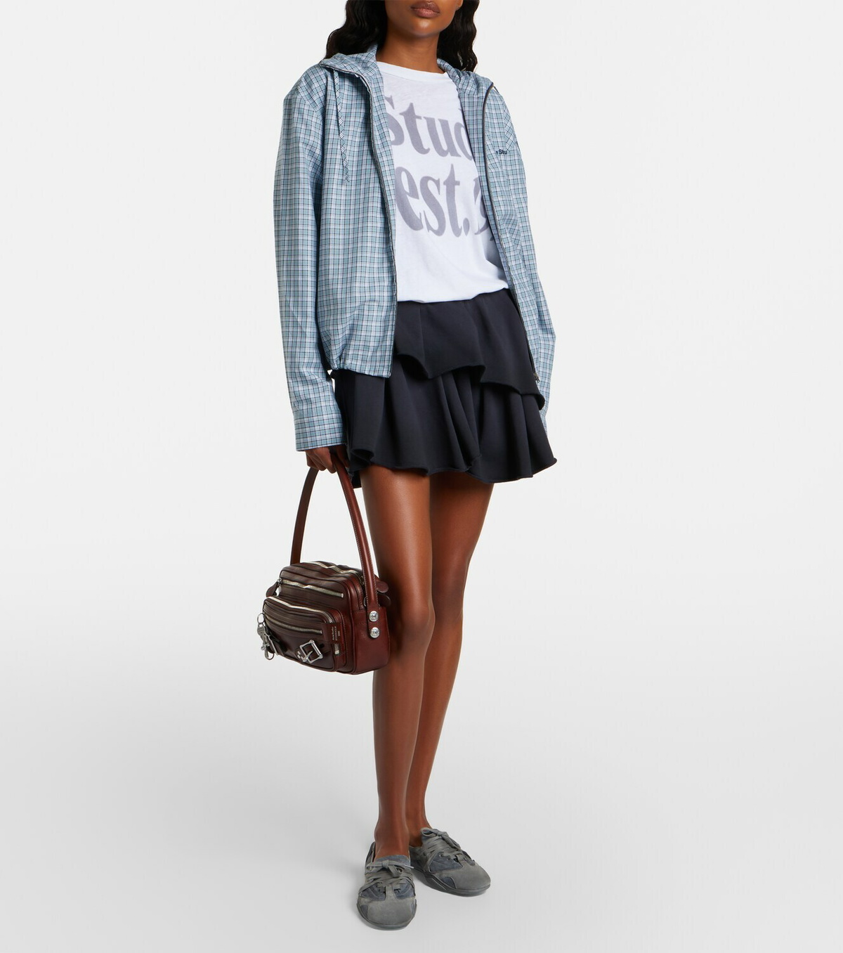 Acne Studios Checked technical jacket