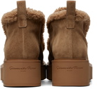 Gianvito Rossi Beige Yari Boots