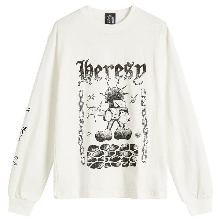 Photo: Heresy Women's Fightin Long Sleeve T-Shirt in Ecru