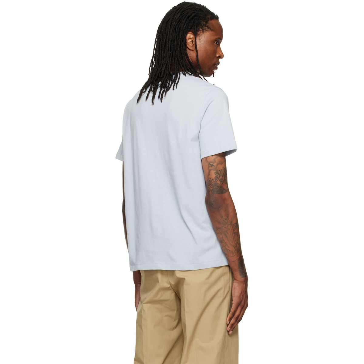 A.P.C. Blue Standard 'Rue Madame' T-shirt