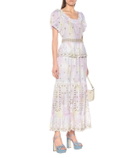 LoveShackFancy Kennedy off-shoulder maxi dress