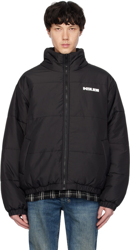 Photo: Ksubi Black Sott Puffer Reversible Jacket