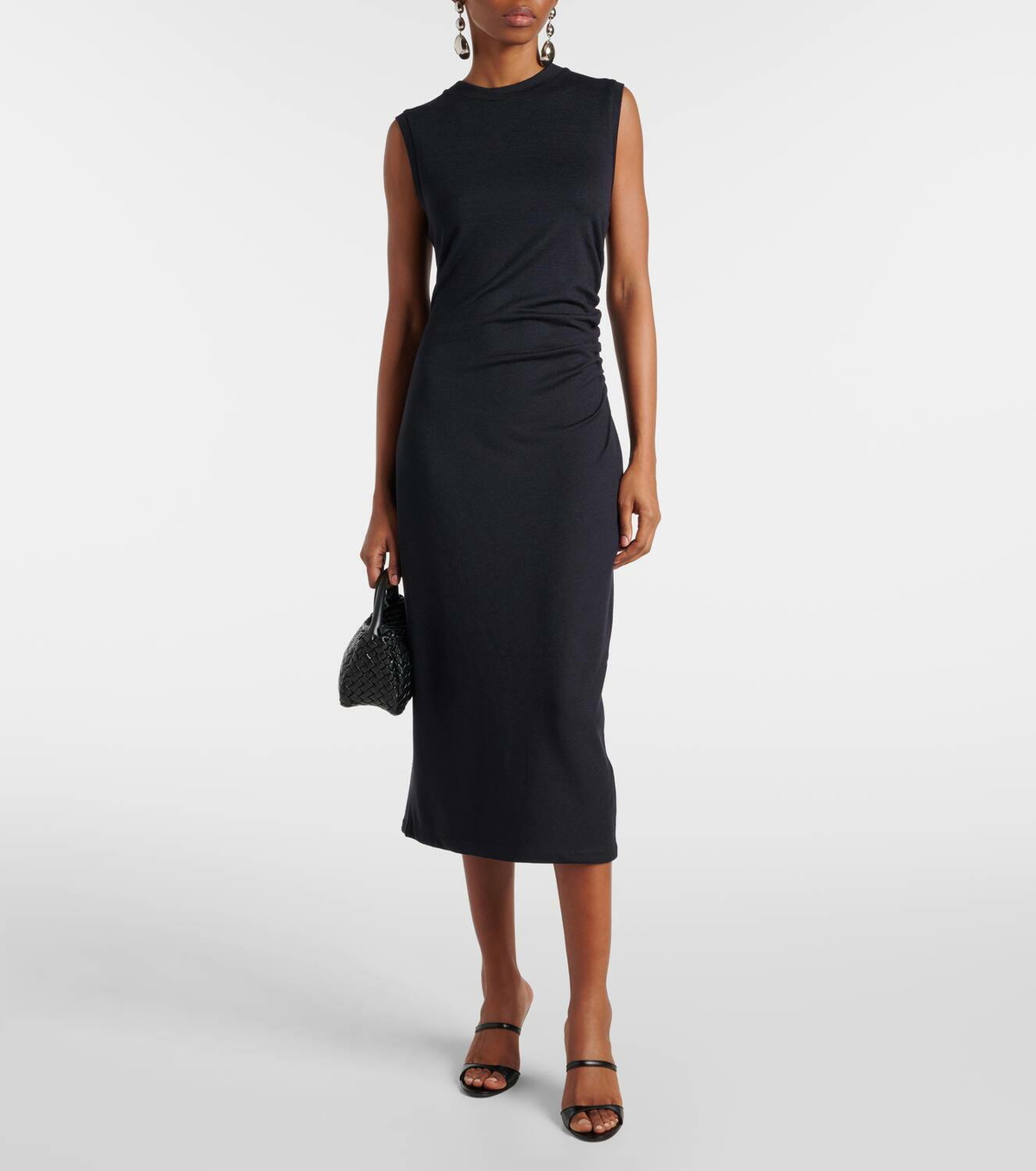 Vince Sleeveless midi dress