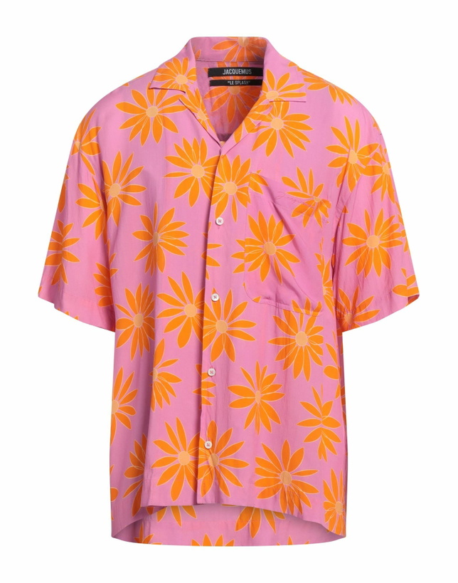 Photo: Jacquemus Le Splash Mens Shirt Mauve