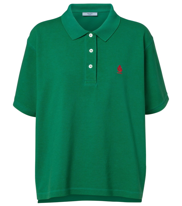 Photo: Prada Cotton piqué polo shirt