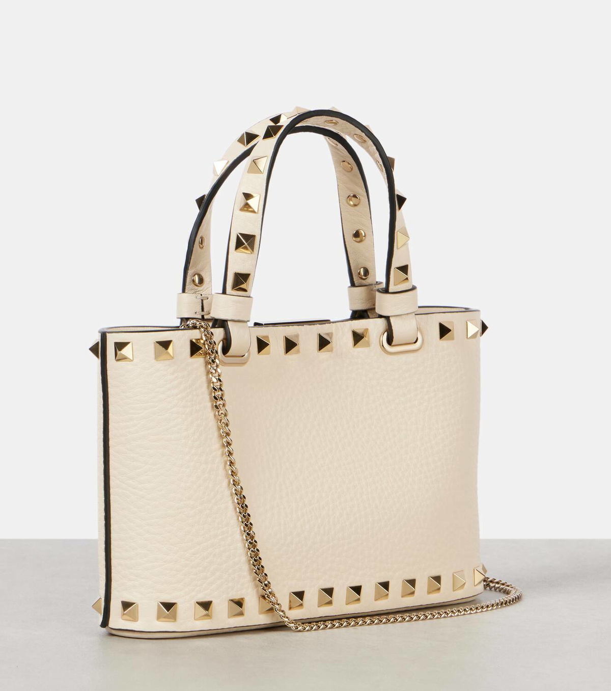 Valentino Garavani Rockstud Mini leather tote bag Valentino