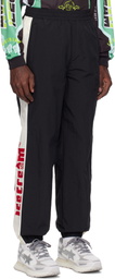 ICECREAM Black Nylon Track Pants