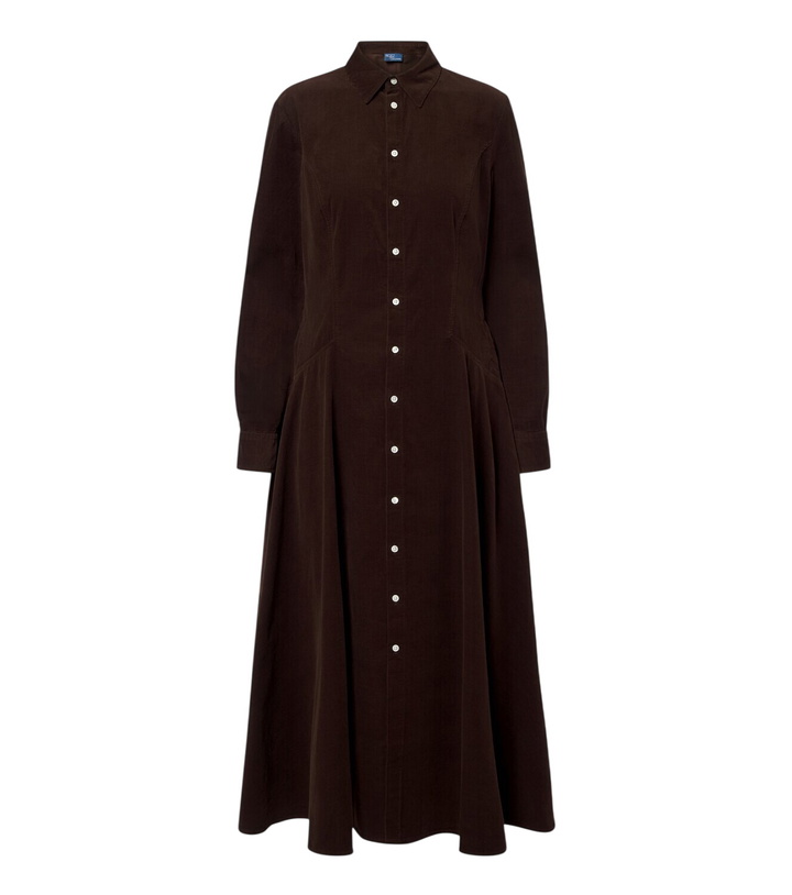 Photo: Polo Ralph Lauren Cotton corduroy midi dress