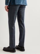 Paul Smith - Straight-Leg Checked Wool Suit Trousers - Blue