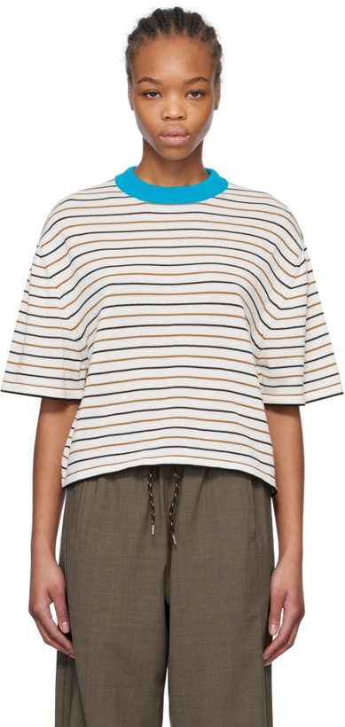 Photo: Cordera Multicolor Cotton Striped T-shirt