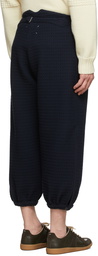 Maison Margiela Navy Knit Trousers