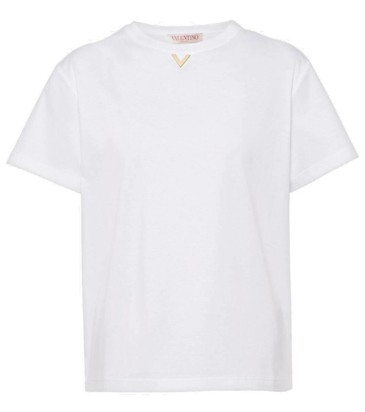 Photo: Valentino VGold cotton jersey T-shirt