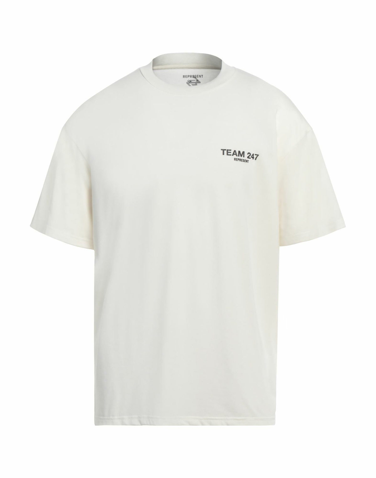 Represent Mens T-shirt Cream