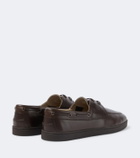 Church's Peebles leather boat shoes