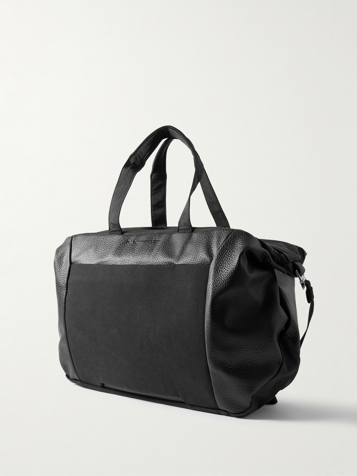 DB Journey - Entour Full-Grain Leather and Suede Weekend Bag
