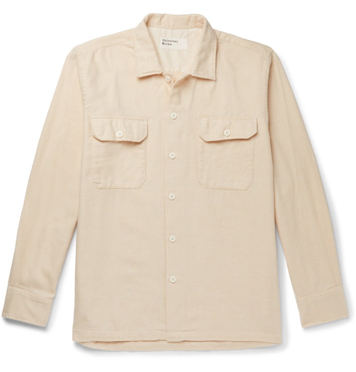 Photo: Universal Works - Brushed-Cotton Shirt - Neutrals