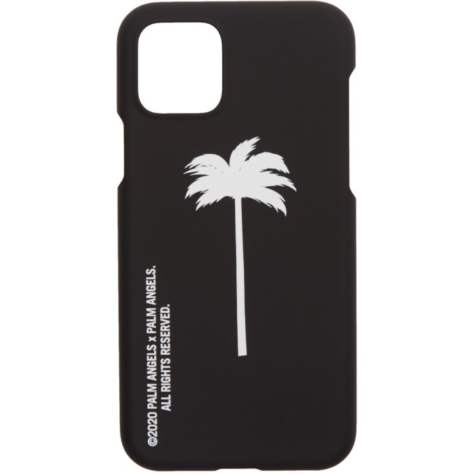 Photo: Palm Angels Black and White Palm x Palm iPhone XI Pro Case