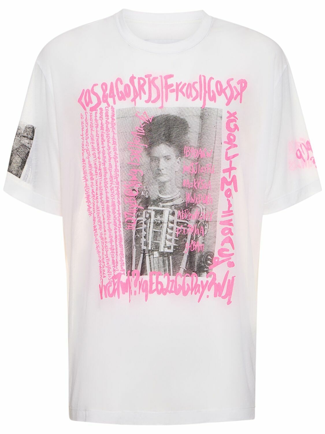 Photo: DOUBLET - Sheer Printed Cotton T-shirt