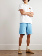 Carhartt WIP - Nelson Straight-Leg Pigment-Dyed Cotton-Jersey Shorts - Blue