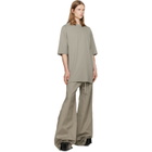 Rick Owens Taupe Tower Wide Bela Trousers