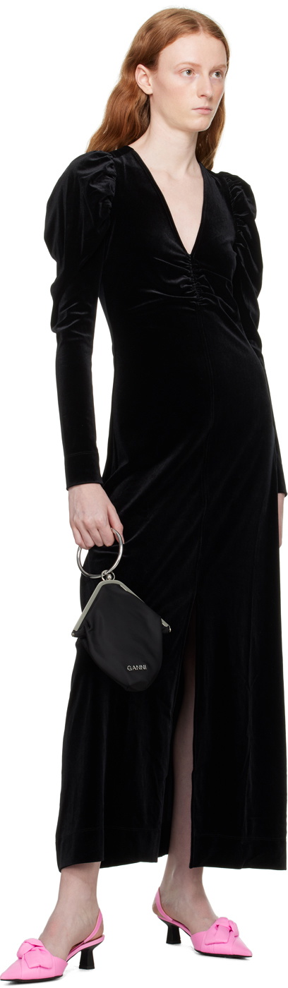 maxi birthday dress Romy Women's Black Denim Dresses Size:ML/UK10-12 Image_replaced