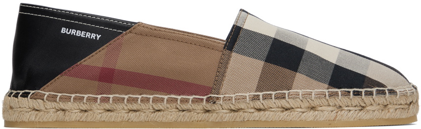 Burberry check espadrilles hotsell