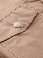 Brunello Cucinelli - Striped Shell Overshirt - Neutrals