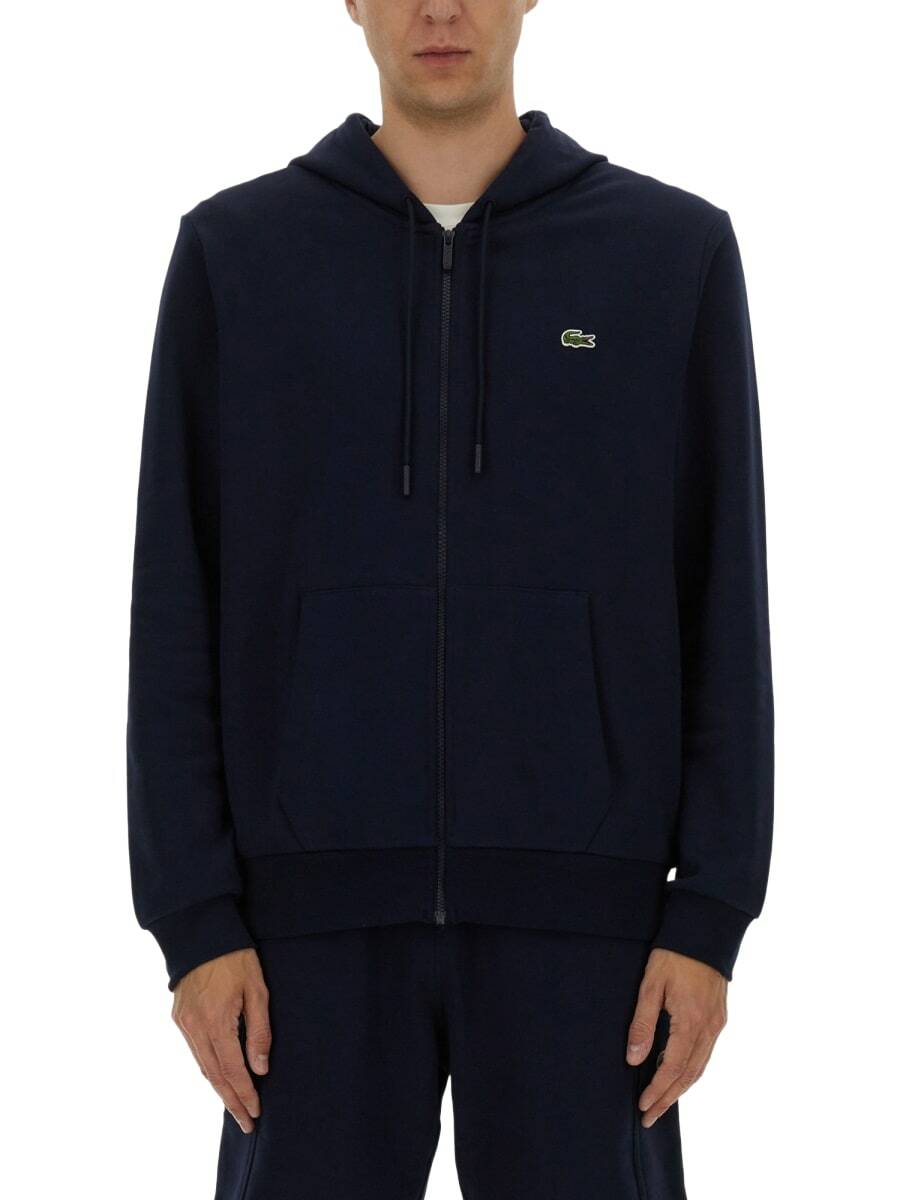 パーカー・フーディ LACOSTE SS25 ZIPPER HOODIE (SH9809 031) Women's Relaxed Fit Piqué Hoodie - Sweaters & Sweatshirts