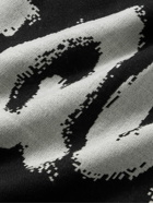 Alexander McQueen - Fringed Logo-Jacquard Wool Scarf