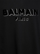 BALMAIN - Flocked & Foiled Logo T-shirt