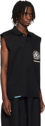 NAMESAKE Black Richard Muscle Polo