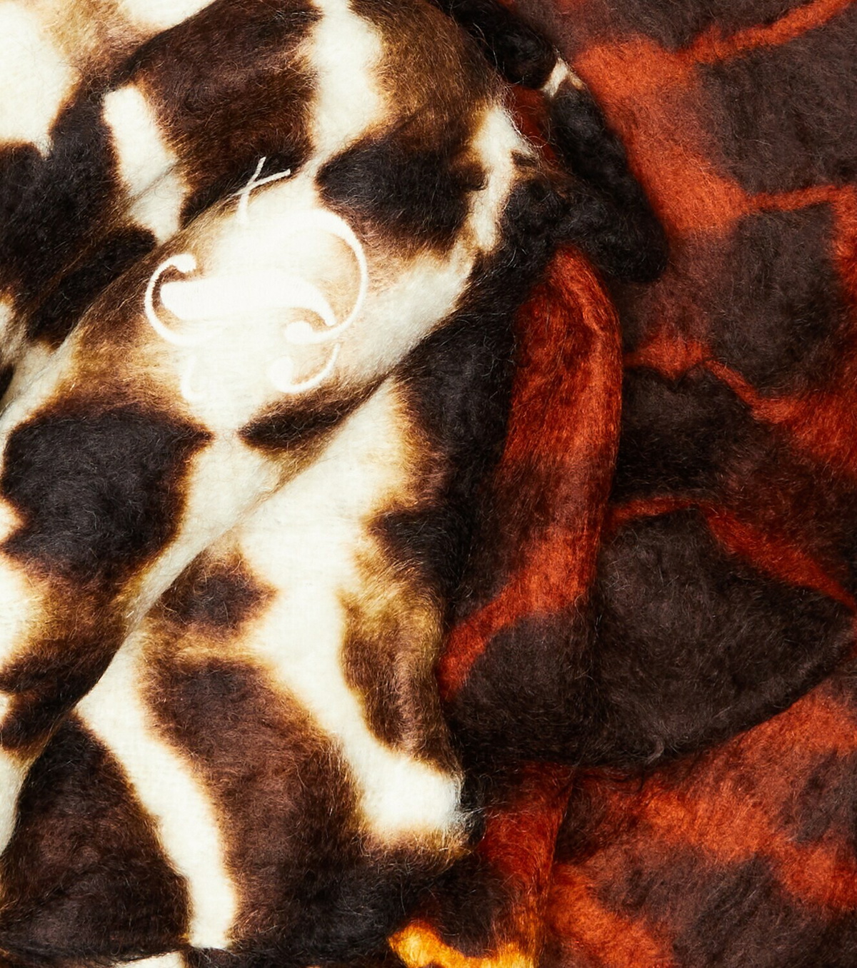 【本物保証 /関税・送料無料】JIL SANDER MOHAIR TIE DYE SCARF Jil Sander - Tie-dyed mohair wool-blend scarf Jil Sander
