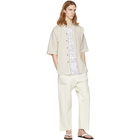 Jan-Jan Van Essche Off-White Washi Twill Trousers