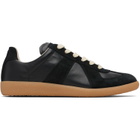 Maison Margiela Black Replica Sneakers