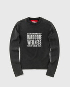 032c HARDCORE WELLNESS TIGHT LONGSLEEVE Black Womens Longsleefe