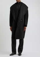 Helmut Lang Alex Wool Coat Black