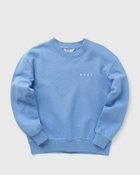 ØLÅF SPIRAL FACE CREWNECK Blue Womens Sweatshirt