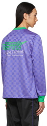 Sergio Tacchini Purple A$AP Nast Edition Futbol Long Sleeve T-Shirt