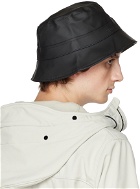 Stutterheim Black Beckholmen Bucket Hat