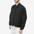 Uniform Bridge Men's Collar Button Blouson Jacket in Black